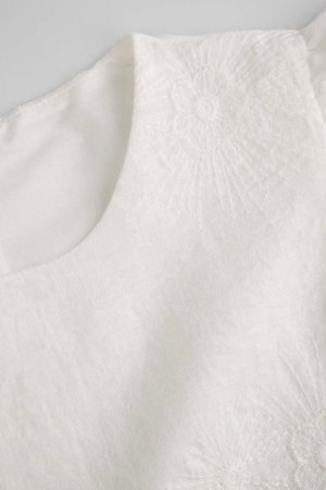 COCCODRILLO suknelė ELEGANT SUMMER GIRL, balta, WC5128202ESG-001-134, 134 cm 