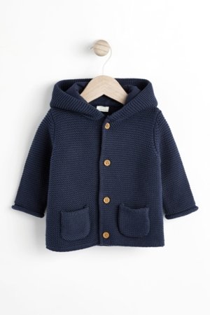 NEXT susegamas megztinis su gobtuvu, Q99768, 74-80 cm