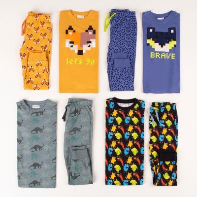 COCCODRILLO pižama PYJAMAS, multicoloured, ZC1448103PJS-022 ZC1448103PJS-022-092
