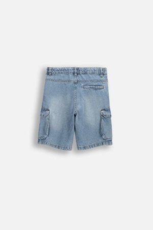 COCCODRILLO šortai, mėlyni, WC6123302CJB-014-152, 152 dydis 