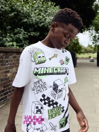 NEXT MINECRAFT marškinėliai, F34096, cm 