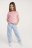 COCCODRILLO susegamas megztinis BASIC GIRL, powder pink, WC3172201BAG-033 WC3172201BAG-033-158