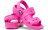 CROCS basutės, rožinės, 207537-6UB 