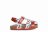 GEOX basutės, baltos/raudonos, 26 d., B252RA-0HHQD-C0008 B252RA-0HHQD-C0008-2