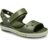 CROCS šlepetės BAYABAND, žalios, 211055-309, 22 dydis 