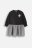 COCCODRILLO suknelė CARTOONS GIRL KIDS, juoda, ZC4129101CGK-021-122, 122 cm 