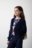 COCCODRILLO megztinis ACADEMY GIRL JUNIOR, mėlynas, ZC5172201AGJ-015-146, 146 cm 