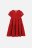 COCCODRILLO suknelė trumpomis rankovėmis ELEGANT JUNIOR GIRL, raudona, ZC3129201EJG-009-128, 128cm 
