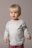 COCCODRILLO marškinėliai ilgomis rankovėmis, pilki, WC6143101SUN-019-080, 80 dydis 
