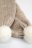 COCCODRILLO šalikas ACCESSORIES WINTER GIRL, smėlio spalvos, ZC3369101AWG-002 