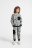 COCCODRILLO sportinės kelnės WORLD OF PIXEL BOY KIDS, pilkos, ZC4120105WBK-019-122, 122 cm 