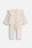 COCCODRILLO komplektas HAPPY PUPPY GIRL NEWBORN, kreminis, cm 