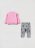 OVS GIRL9-36M JOGGING L/S 2M 9-12 PINK/GREY 001843591 001843591