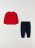 OVS BOY9-36M JOGGING L/S 2H 12-18 RED 001922215 