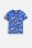 COCCODRILLO marškinėliai trumpomis rankovėmis MONOCHROME BOY KIDS, mėlyni, WC5143203MBK-032-122, 122 cm 