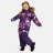 HUPPA žieminis lauko kombinezonas WILLE 2, violetinės, 36430220-44273, 140 cm 