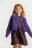 COCCODRILLO susegamas megztinis ACADEMY GIRL KIDS, violetinis, ZC4172201AGK-016-122, 122 cm 