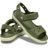 CROCS šlepetės BAYABAND, žalios, 211055-309, 22 dydis 