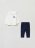 OVS GIRL9-36M JOGGING L/S 2M 30-36 WHITE 001823700 001823700