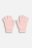 COCCODRILLO pirštuotos pirštinės ACCESSORIES WINTER GIRL, rožinės, ZC4360315AWG-007-XL, XL cm 