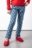 COCCODRILLO kelnės JEANS COLLECTION GIRL, mėlynos, cm 