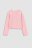 COCCODRILLO susegamas megztinis BASIC GIRL, powder pink, WC3172201BAG-033 WC3172201BAG-033-158