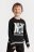 COCCODRILLO marškinėliai ilgomis rankovėmis ACADEMY BOY KIDS, juodi, ZC4143104ABK-021-092, 92 cm 
