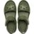 CROCS šlepetės BAYABAND, žalios, 211055-309, 22 dydis 