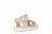 GEOX basutės beige/gold, J158ZA-054BJ-C0512 J158ZA-054BJ-C0512