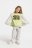 COCCODRILLO sportinės kelnės CARTOONS GIRL KIDS, pilkos, ZC4120201CGK-019-122, 122 cm 
