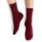 STEVEN merino vilnos kojinės, bordo spalvos, Art.190 UE004, 29-31 dydis 