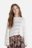 COCCODRILLO megztinis NOSTALGIC MEADOW GIRL JUNIOR, kreminis, WC5172101NGJ-003-164, 164 cm 