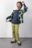 COCCODRILLO kelnės ACADEMY BOY KIDS, žalios, cm 