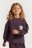 COCCODRILLO marškinėliai ilgomis rankovėmis ACADEMY GIRL KIDS, violetiniai, ZC4143103AGK-016-122, 122 cm 