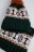 COCCODRILLO kepurė ACCESSORIES WINTER BOY, žalia, ZC4364306AWB-011-056, 56 cm 