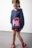 COCCODRILLO marškinėliai ACADEMY GIRL KIDS, mėlyni, cm 