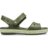 CROCS šlepetės BAYABAND, žalios, 211055-309, 22 dydis 