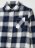 OVS BOY3-10Y SHIRTS L/S 2M 3-4 BLUE CHECK 001825452 