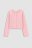 COCCODRILLO susegamas megztinis BASIC GIRL, powder pink, WC3172201BAG-033 WC3172201BAG-033-158