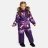 HUPPA žieminis lauko kombinezonas WILLE 2, violetinės, 36430220-44273, 140 cm 